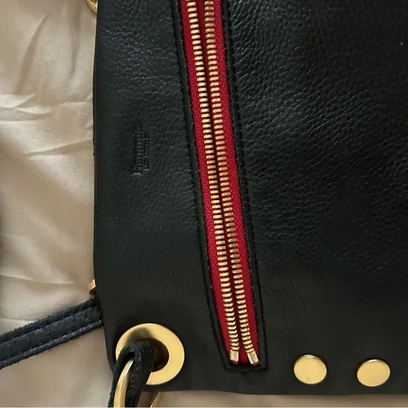 Hammitt Black Crossbody Bag with Gold Details - Picture 4 of 4